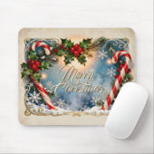 Festliche Weihnachtskarte mit Shine Mousepad (Mit Mouse)
