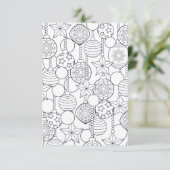 Festliche Weihnachtskinderfarbenkarte Karte (Stehend Vorderseite)