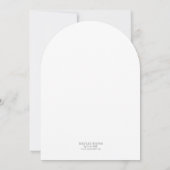 Festliche Weihnachtskochtausch-Party Einladung (Rückseite)