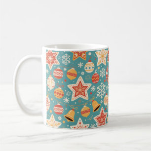 "Festliche Weihnachtsmuster-Tasse" Kaffeetasse