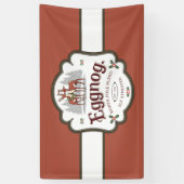 Festliche Weihnachtsverkäufer Banner (Vertikal)