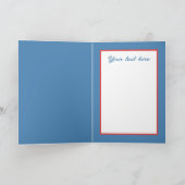 Festliche Weihnachtswasserfarbe Karte (Innenseite)