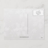 Festliche Weltfrieden-Ornamente Weihnachtskarten Feiertagspostkarte (Rückseite)