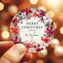 Festliche Winter Florals Weihnachten