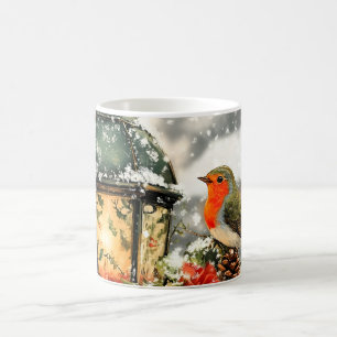 Festliche Winter Wonderland Szene Kaffeetasse