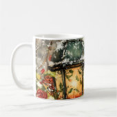 Festliche Winter Wonderland Szene Kaffeetasse (Links)
