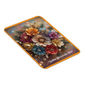 "Festliche Winterblüten" Magnet (Rechte Seite)