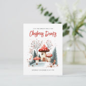 Festliche Winterlandweiden - Einladung (Stehend Vorderseite)