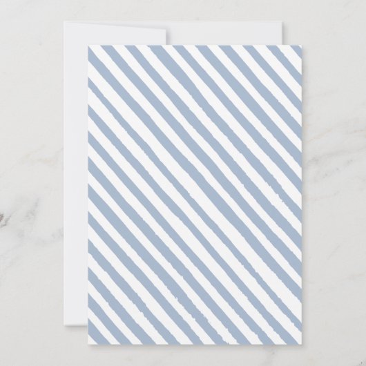 Festliche Winterschnee Weihnachten Party Einladung (Rückseite)