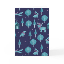 Festliche Wintertiere