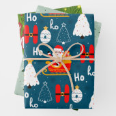 Festliche Wraps für fröhliche Momente Geschenkpapier Set (Beispiel)