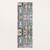 Festliche Yoga-Matte Yogamatte (Rückseite)