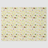 Festliche Ziegen zu Weihnachten Seidenpapier (Vorderseite)