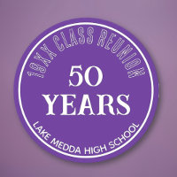 Festlicher 50. Wiedersehen-Untersetzer der 50. Kla