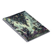 Festlicher Aufwärtstrend 1 Notizblock (Rechte Seite)