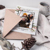 Festlicher Bauernhof Frohe Weihnachten Foto