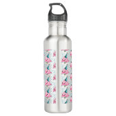 Festlicher Blobfish Geburtstag  Edelstahlflasche (Rückseite)