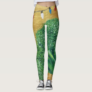 Festlicher Brokkoli Leggings