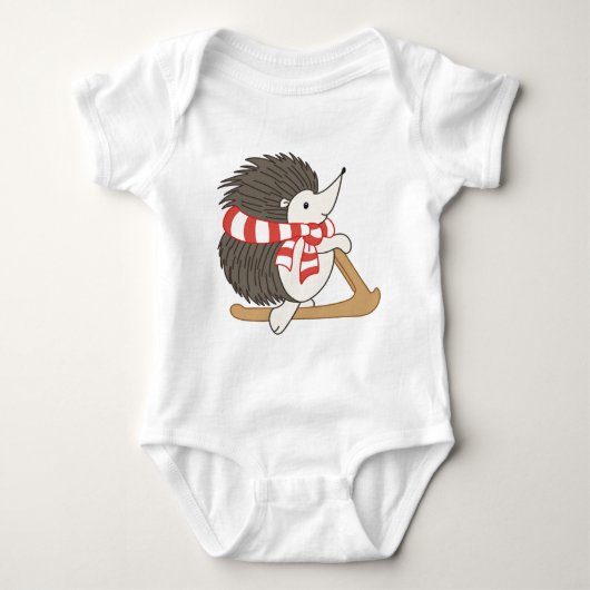 Festlicher Cartoon Baby Strampler (Vorderseite)