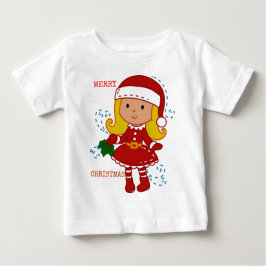 Festlicher Cartoon Baby T-shirt