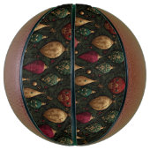 Festlicher Damast  Basketball (Vertikal)