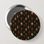 Festlicher Damast Button (Vorne & Hinten)