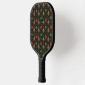 Festlicher Damast Pickleball Schläger (Links)