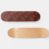 Festlicher Damast Skateboard (Horizontal)