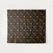 Festlicher Damast  Wandteppich (Vorderseite (Horizontal))