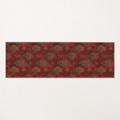 Festlicher Damast Yogamatte (Vorderseite (Horizontal))