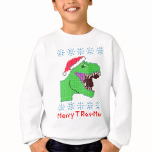 Festlicher Dinosaurier "fröhlichen Tc$rex-mas"