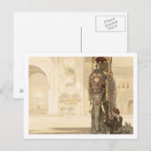 Festlicher Elefant aus dem "Dschungelbuch" von Rud Postkarte (Vorne/Hinten)