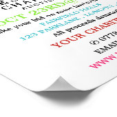 Festlicher Elf Sleigh, Auktion der festlichen Wohl Poster (Ecke)