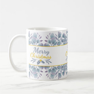 Festlicher Eukalyptus Kaffeetasse