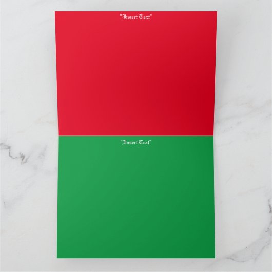 Festlicher Express Karte (Innenseite)