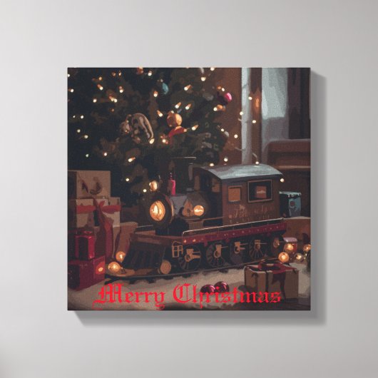 Festlicher Express Leinwanddruck (Vorderseite)