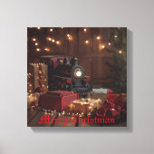 Festlicher Express Leinwanddruck (Vorderseite)