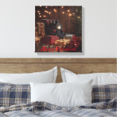 Festlicher Express Leinwanddruck (Insitu (Schlafzimmer))