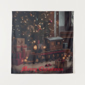 Festlicher Express Wandteppich (Vorderseite)