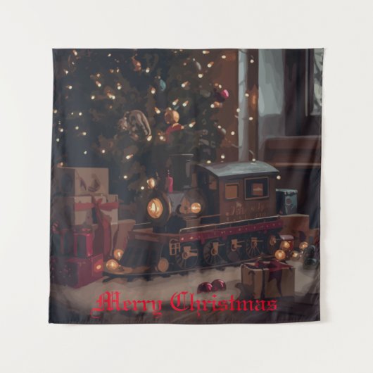 Festlicher Express Wandteppich (Vorderseite)