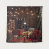 Festlicher Express Wandteppich (Vorderseite)