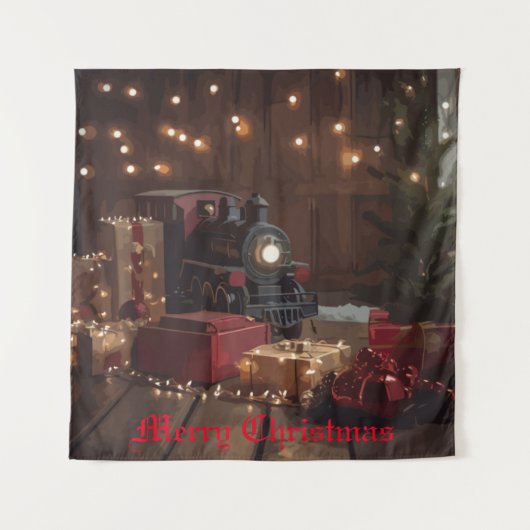 Festlicher Express Wandteppich (Vorderseite)