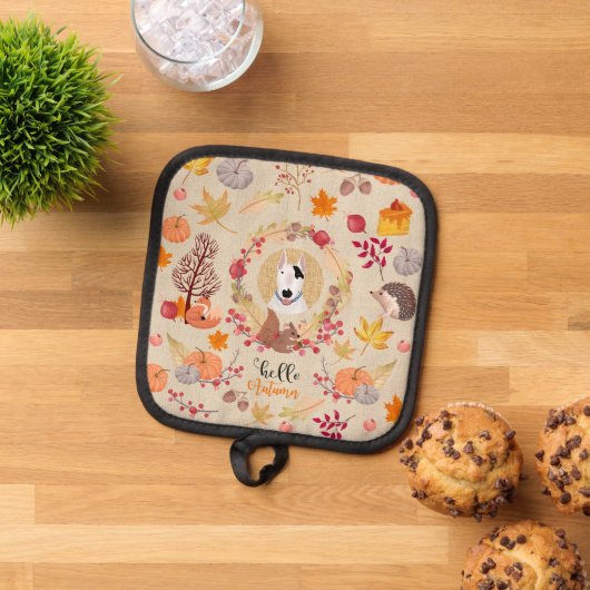 Festlicher Fall Topflappen (Oben Unten)