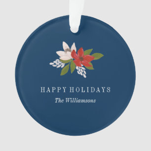 Festlicher Feiertag mit Blumen Ornament