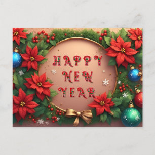 Festlicher Feiertagsrahmen Feiertagspostkarte