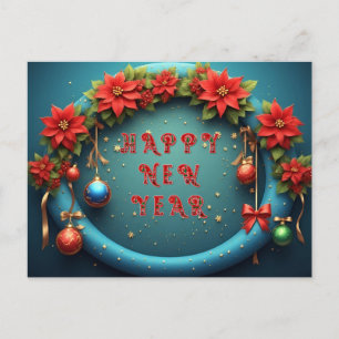 Festlicher Feiertagsrahmen Feiertagspostkarte