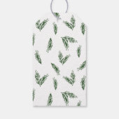 Festlicher Fokus | Rot | Geschenkanhänger (Rückseite)