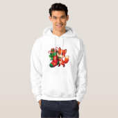 Festlicher Fuchsstrumpf Hoodie (Vorne ganz)
