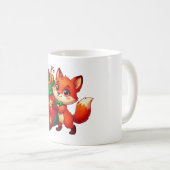 Festlicher Fuchsstrumpf Kaffeetasse (VorderseiteRechts)