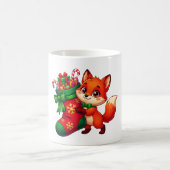 Festlicher Fuchsstrumpf Kaffeetasse (Mittel)